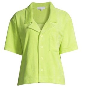 Kendall & Kylie terry cabana shirt& shorts